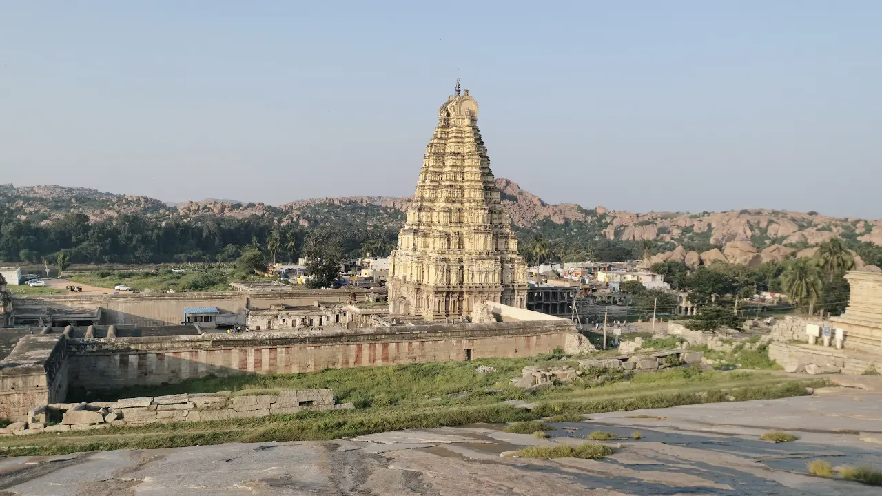 Vijayanagara visit hampi india best view Sree Virupaksha Temple